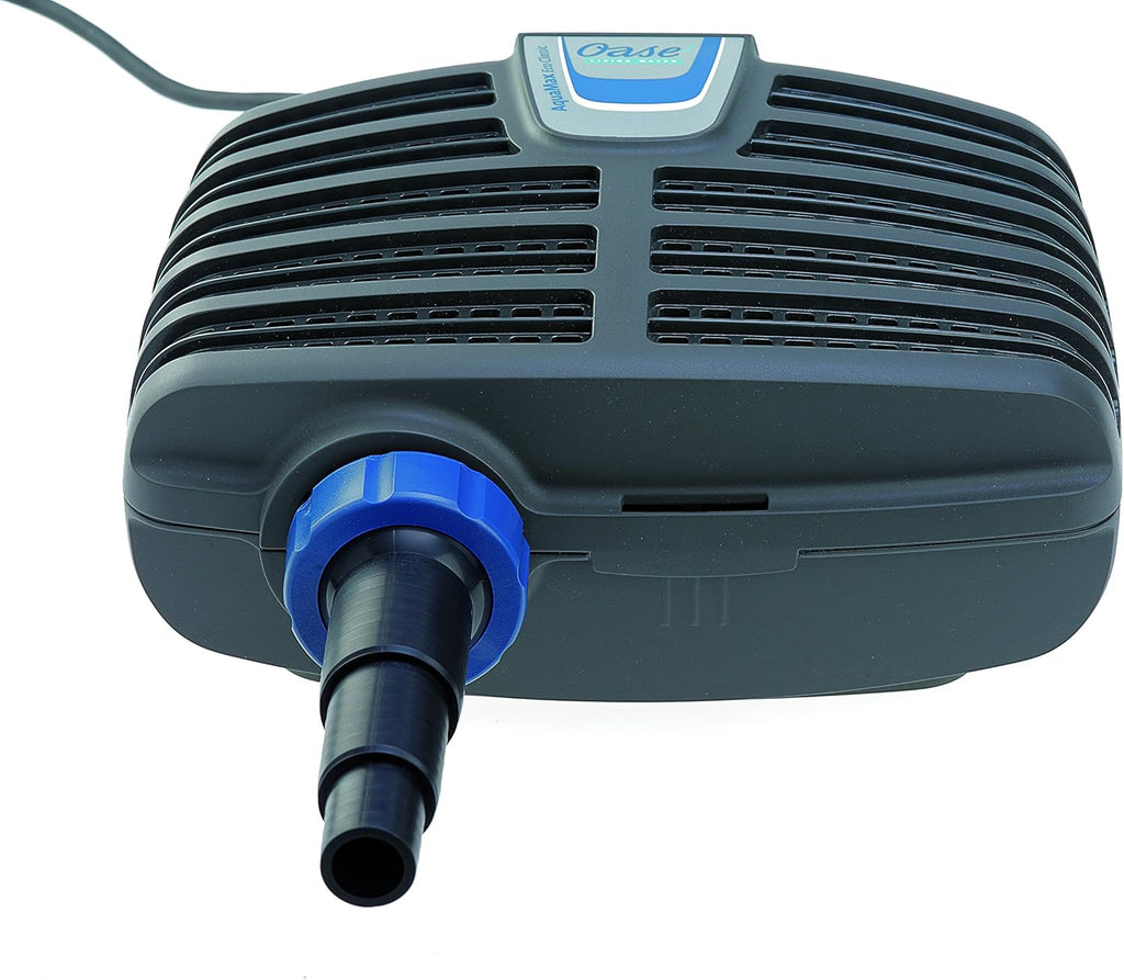 OASE 51096 Filter- en beeklooppomp AquaMax Eco Classic 5500, 5300 l/u pompcapaciteit, energiebesparende beeklooppomp, vijverpomp, filter, pomp, beekloop, donkergrijs