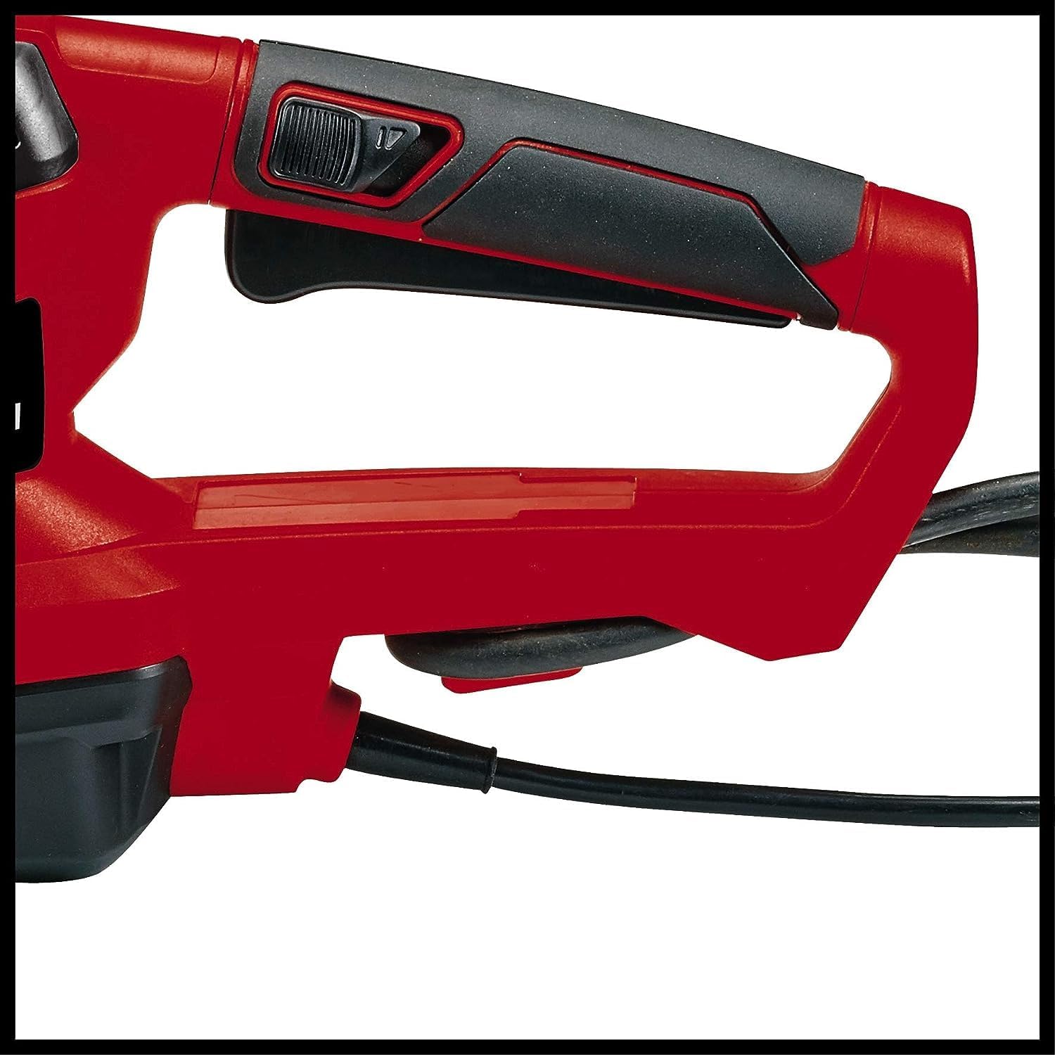 Einhell elektrische heggenschaar GE-EH 7067 (700 W, messen van geslepen en diamantgeslepen staal, metalen tandwielen, stootbescherming, incl. koker)