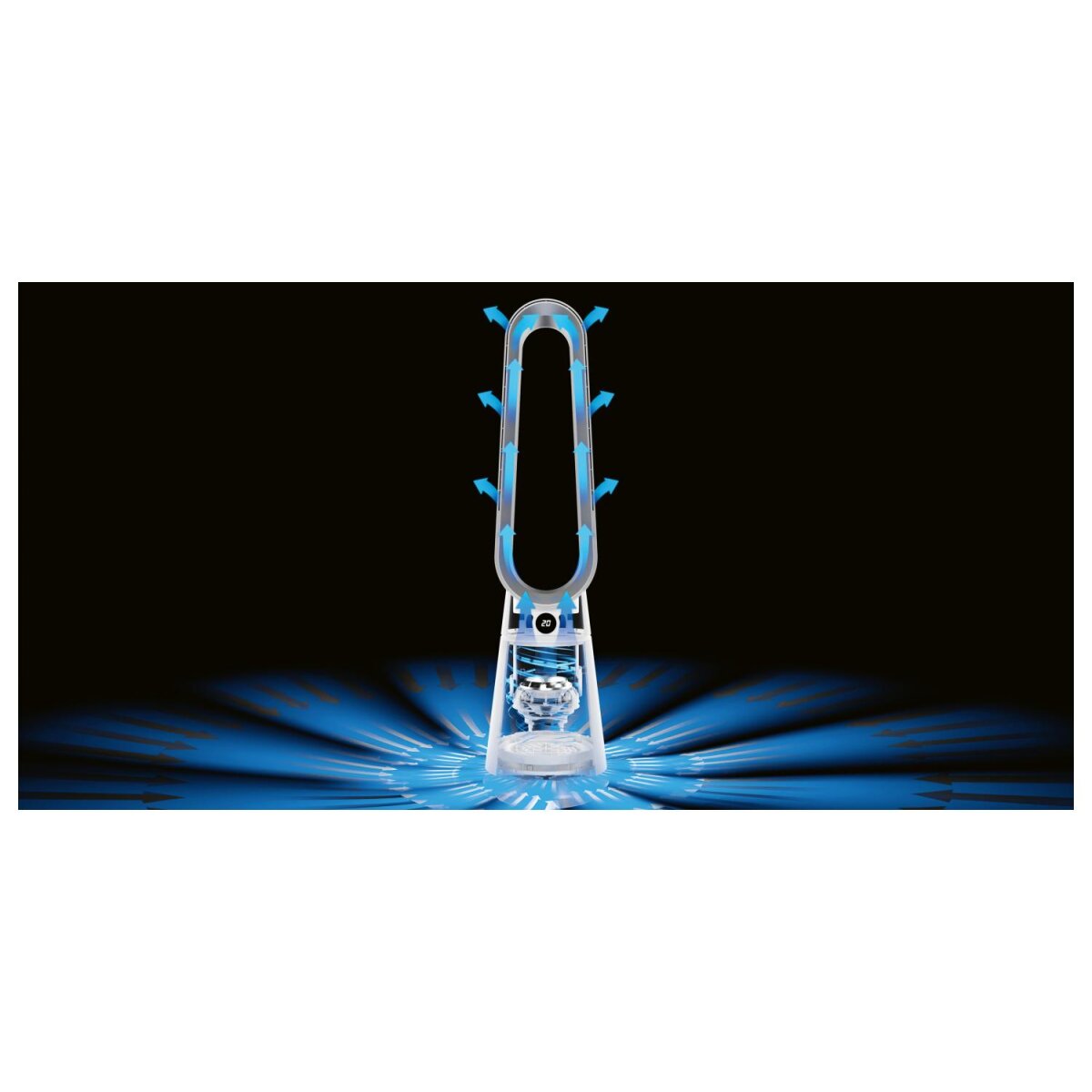 SILVERCREST® Bladloze ventilator (wit) - B-keus zeer goed