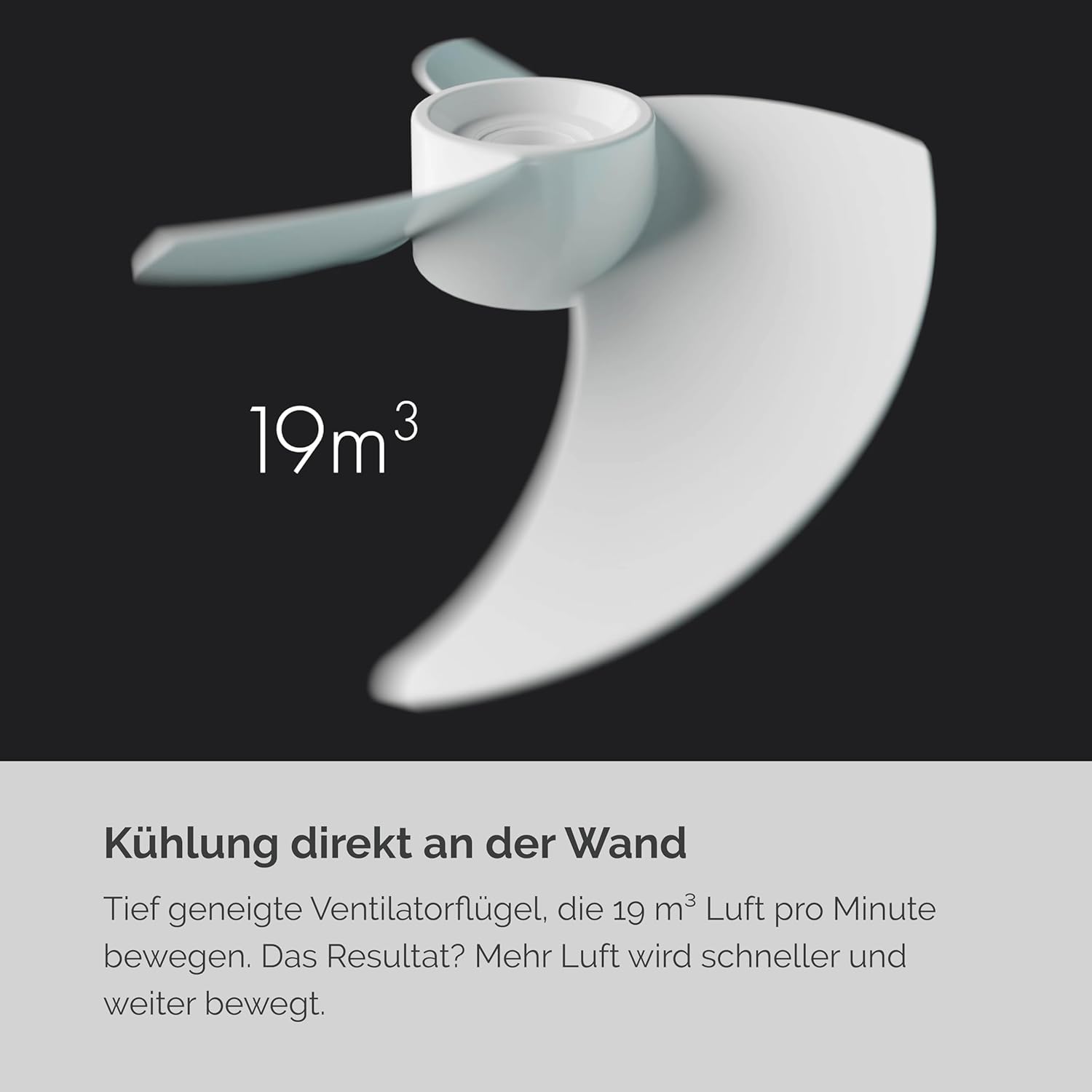 MEACO MeacoFan Stilvolle Tafelventilator - 10-inch luchtverplaatser met 12 snelheden - Horizontale en verticale oscillatie - 3 oscillatiegebieden - Ultrastille, op afstand bediende koeling, Zwart