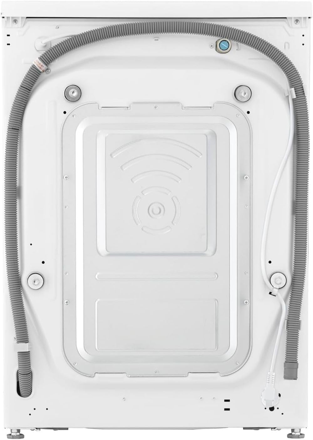LG F4WV7080, Klasse A, Voorlader Wasmachine 8 kg, 1400 tpm, AI Direct Drive, Wi-Fi, Dieptereiniging met Stoom, Grote Capaciteit, TRIPLE A, Veiligheidsglas Buitendeur, 62 x 60 x 85 cm ꟷ Wit
