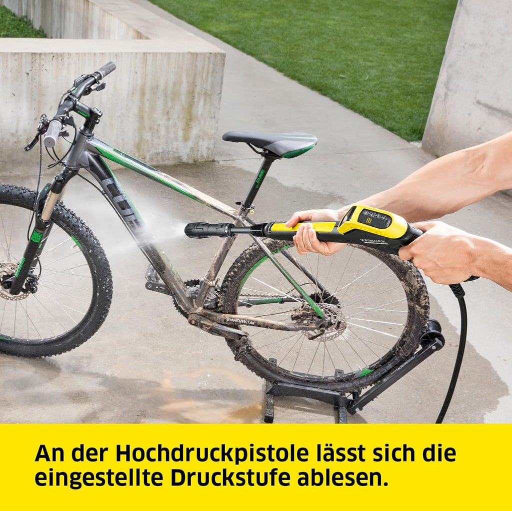 Kärcher hogedrukreiniger K 4 Power Control Flex Home, druk: max. 130 bar, wateropbrengst: 420 l/u, oppervlakteprestatie: 30 m²/u, waterfilter, gewicht: 11,5 kg, hogedrukpistool, vuilfrees, spuitlans, Home Kit