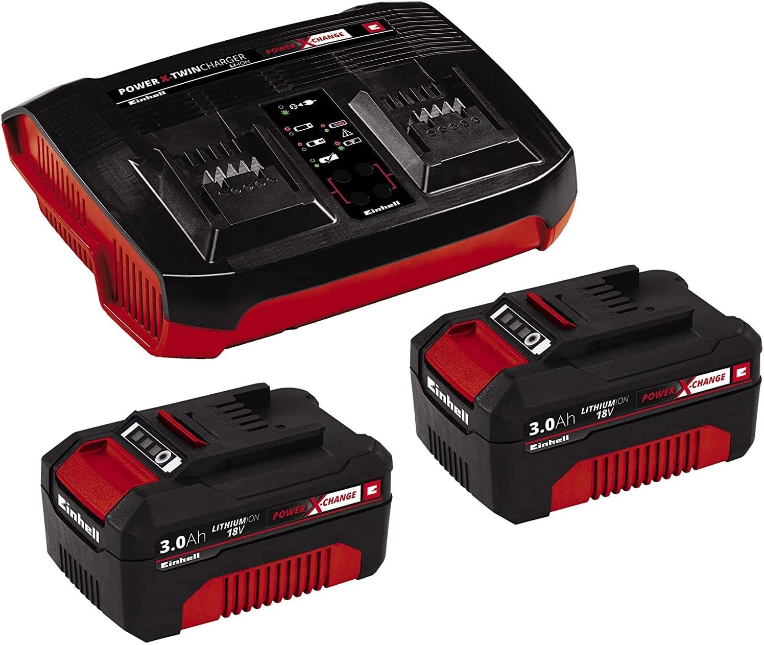 Einhell Accu-bladzuiger/-blazer GE-CL 36/230 Li E-Solo Power X-Change (Li-Ion, 18 volt, zuig-/blaasfunctie, turboschakelaar, incl. zuigbuis + blaasbuis, zonder accu en lader)