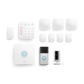 Alarmsysteemset + Indoor Cam (2e gen.) + Video Doorbell accu in pakket - L