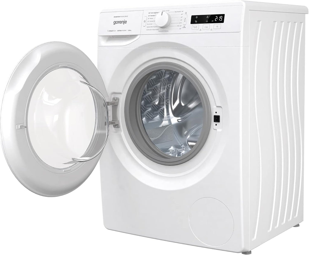GORENJE WNPI84APS Wasmachine LED-display Inverter PowerDrive-motor AquaStop Stoomfunctie 16 programma's