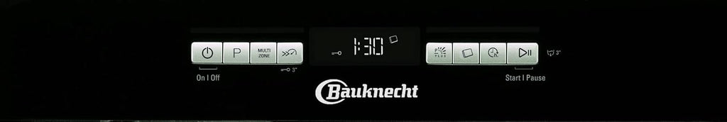 Bauknecht BUO 3O41 PLT X onderbouw vaatwasser 60 cm /14 couverts /10 standaardprogramma's en 1 sensorprogramma/PowerClean/ActiveDry/besteklade/volledige waterbeveiliging