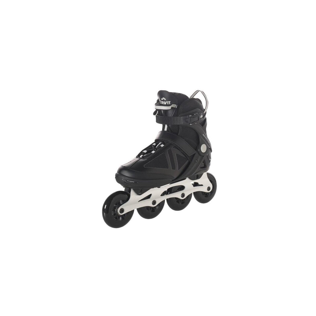 CRIVIT Dames Inlineskates, Softboot, 38, zwart - B-keus als nieuw