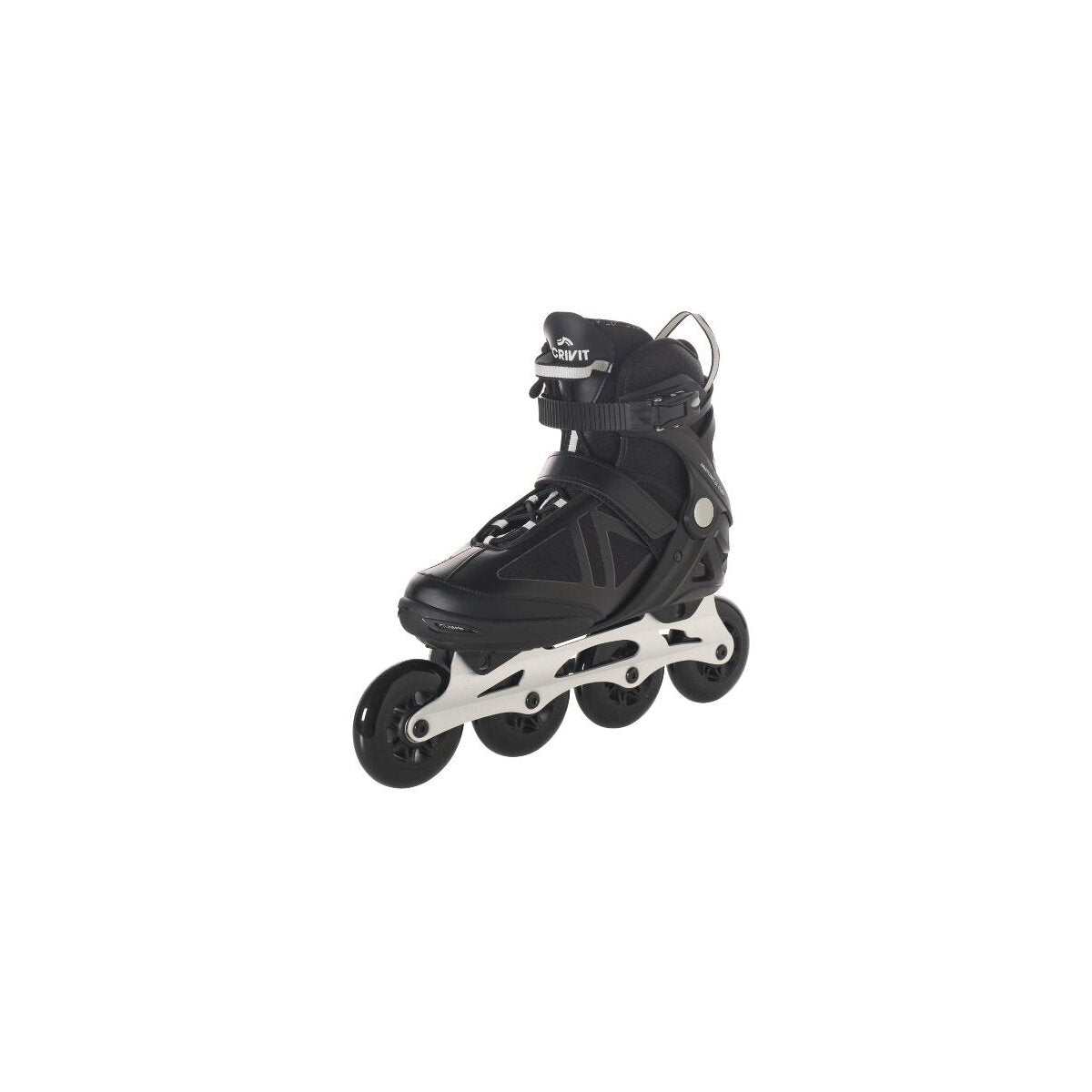 CRIVIT Dames Inlineskates, Softboot, 38, zwart - B-keus als nieuw