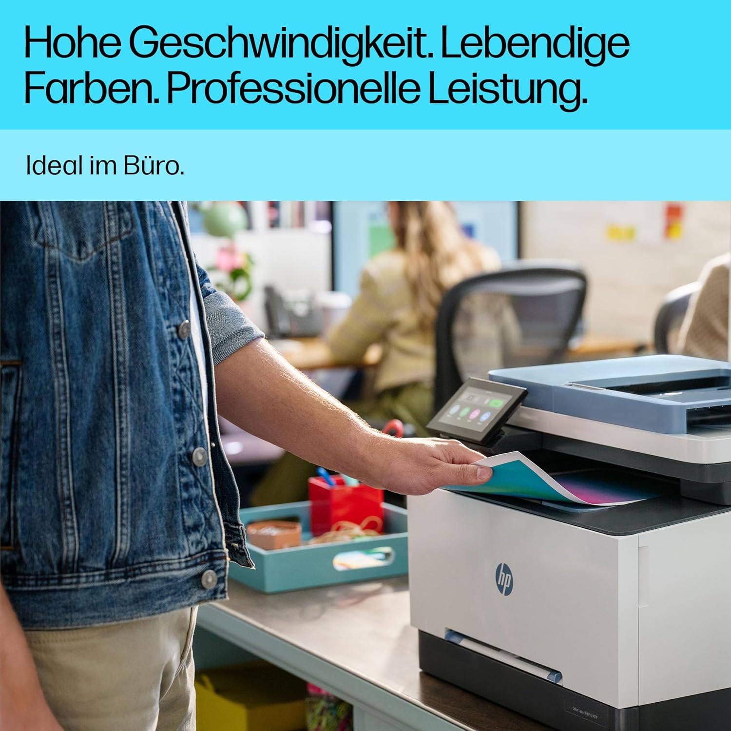 HP Color LaserJet Pro MFP 3302fdwg multifunctionele kleurenlaserprinter, fax, automatisch dubbelzijdig afdrukken, touchscreen, wifi, ethernet, USB, HP Wolf Pro Security