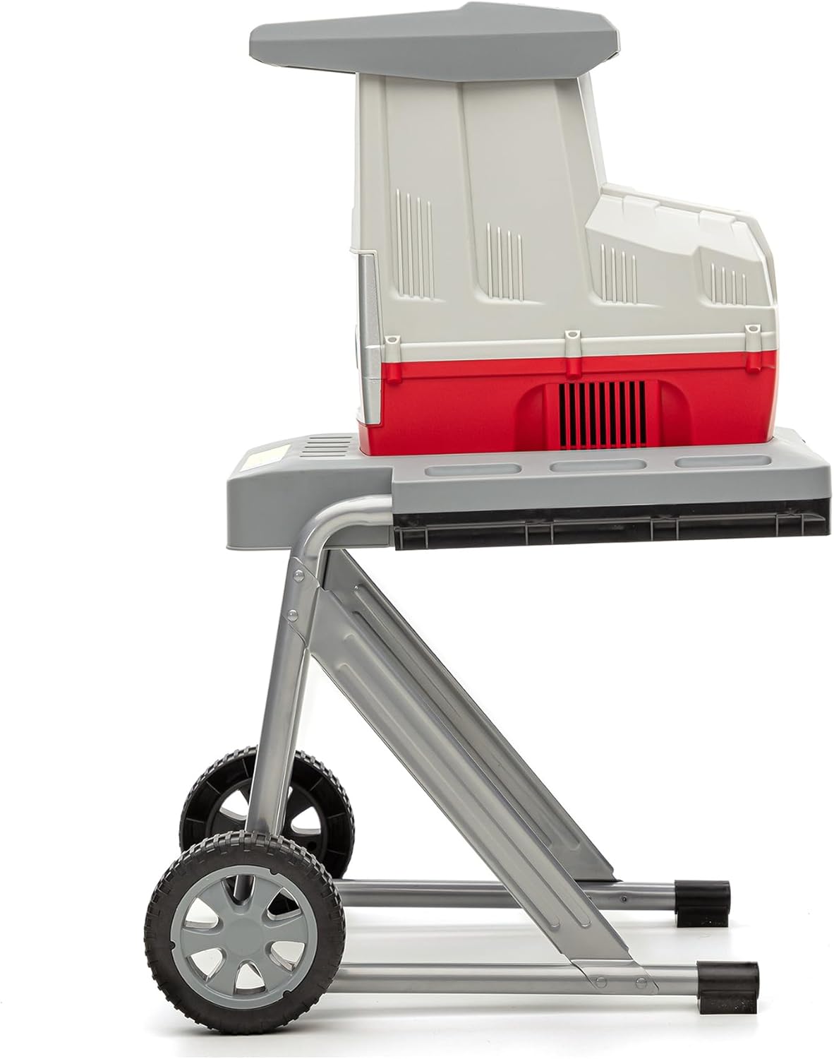 IKRA 81002880 elektrische tuinhakselaar rolhakselaar ILH 3000 A, stil, robuust, onderhoudsarm, sterk 3.000 watt, takdikte tot 44 mm, 230 V
