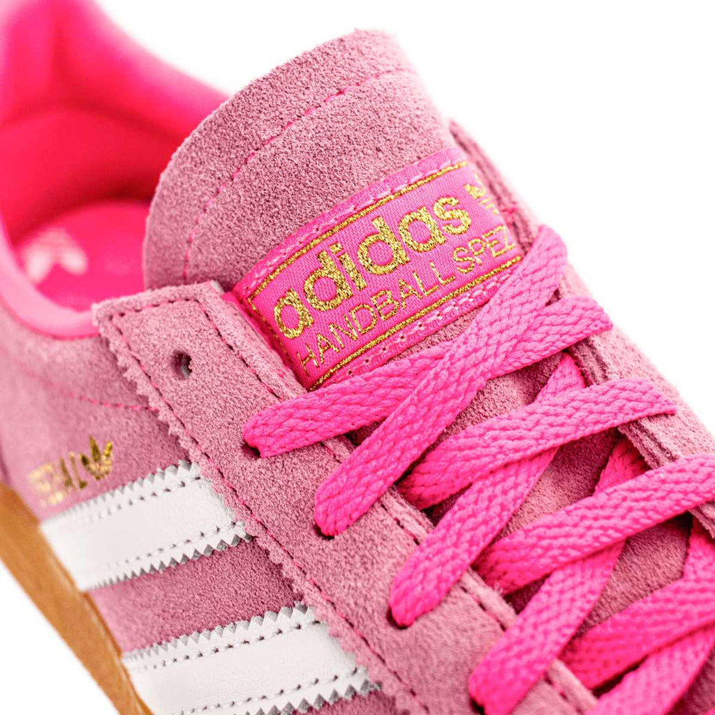 Drie strepen Handball Spezial W JI2654 - roze-wit-gom