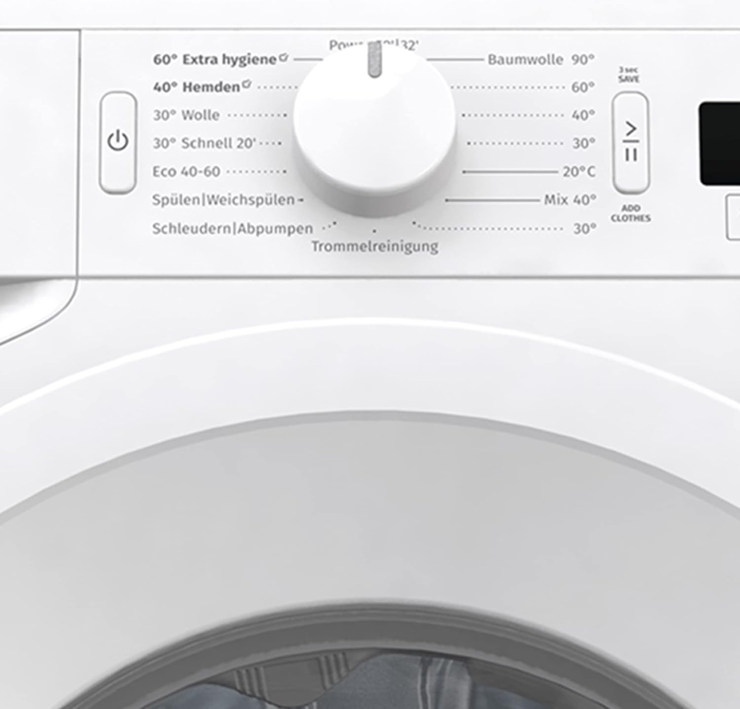 GORENJE WNPI84APS Wasmachine LED-display Inverter PowerDrive-motor AquaStop Stoomfunctie 16 programma's
