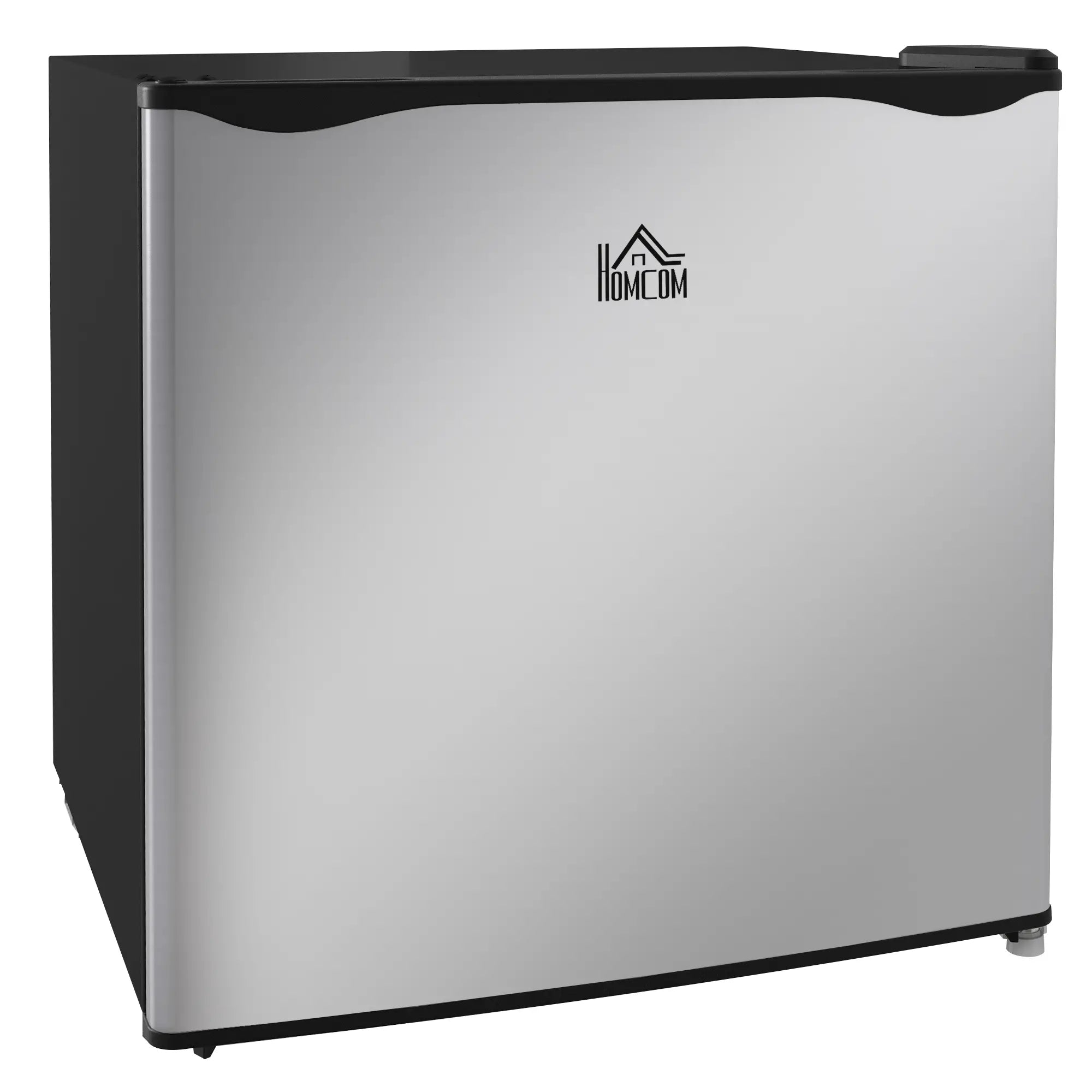 HOMCOM Mini-vriezer 35 l zilver - compact & efficiënt