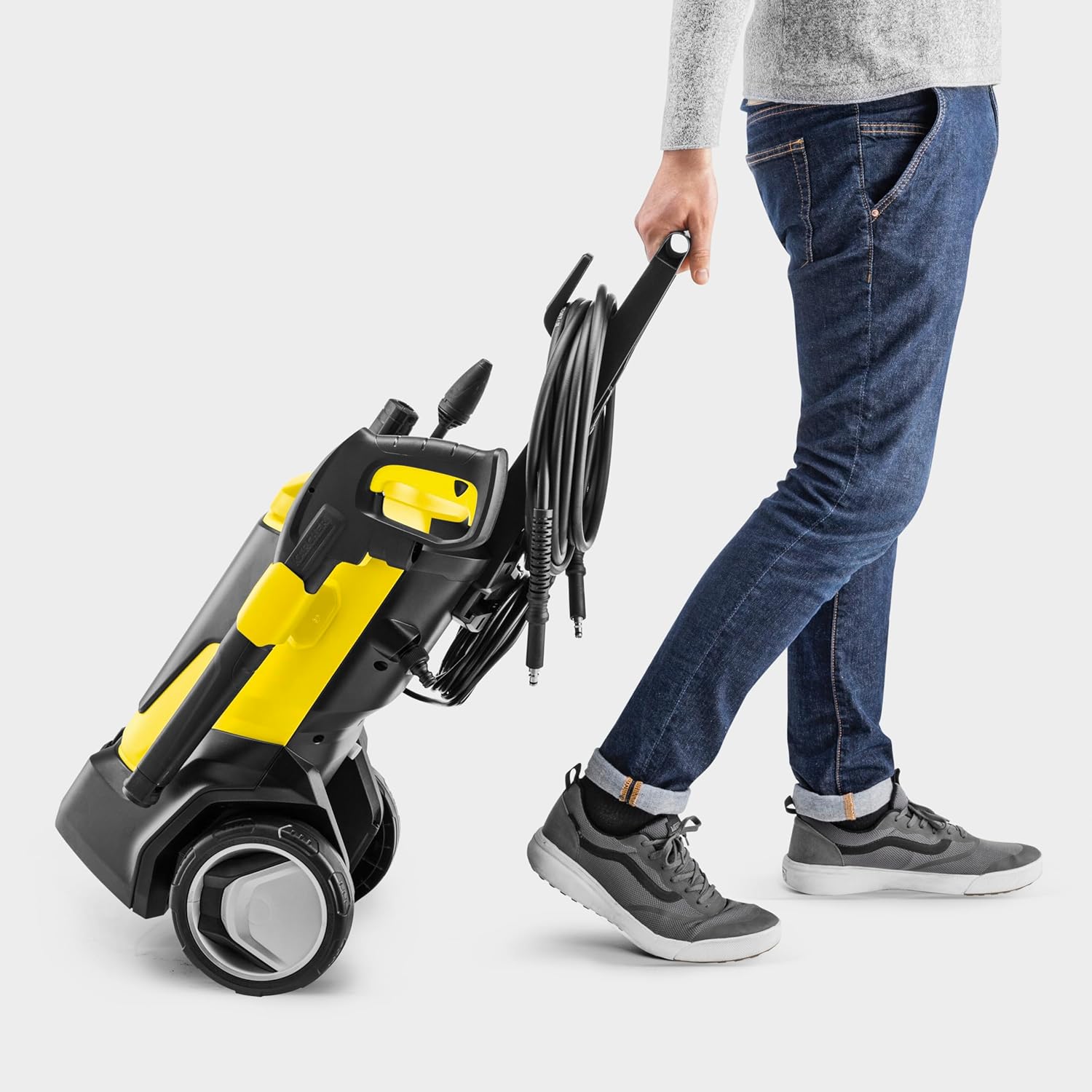 Kärcher hogedrukreiniger K 7 Premium Power Flex, druk: max. 180 bar, wateropbrengst: 600 l/u, oppervlakteprestatie: 60 m²/u, gewicht: 17,9 kg, Flex-hogedrukslang, vuilfrees, spuitlans
