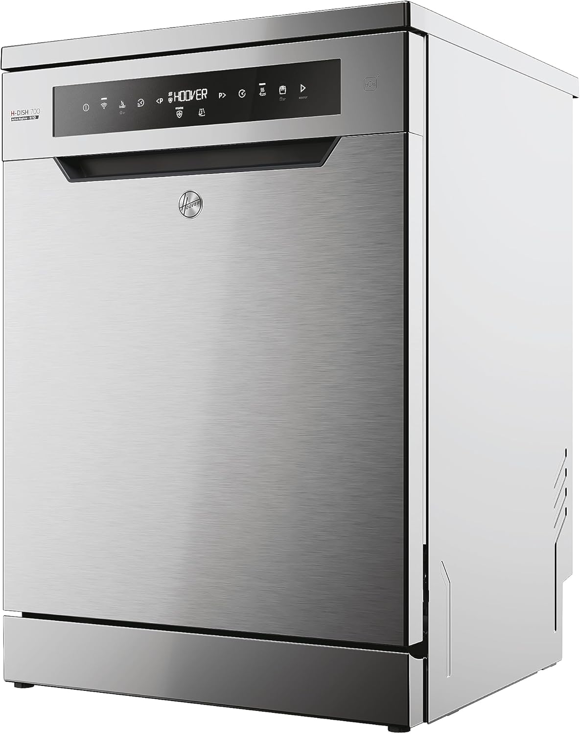 Hoover HF 4C6F0PW vaatwasser; 14 couverts; Vrijstaand, 60 cm breed; Energie-efficiëntieklasse C; Slimme bediening met wifi + bluetooth-technologie