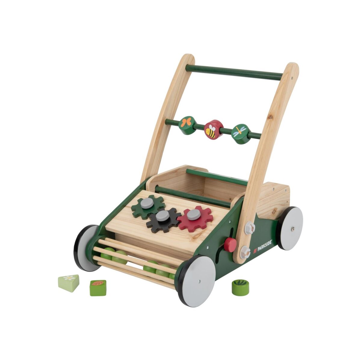 Playtive Loopwagen, met afneembare houten bak - B-keus als nieuw