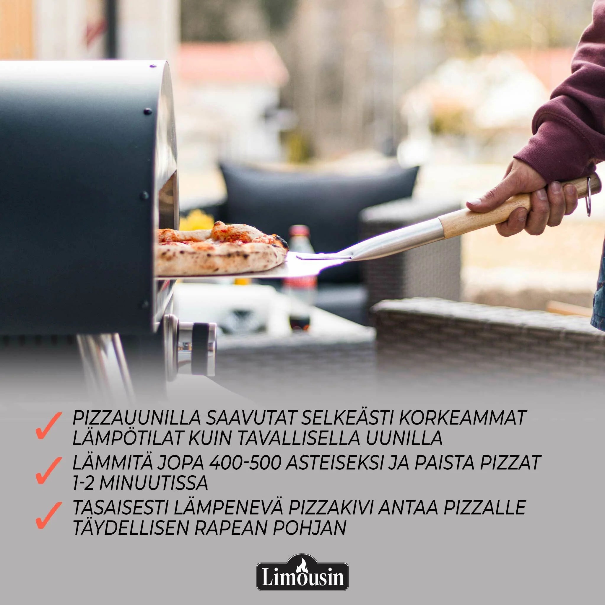 Limousin Pizzaoven Premium 12