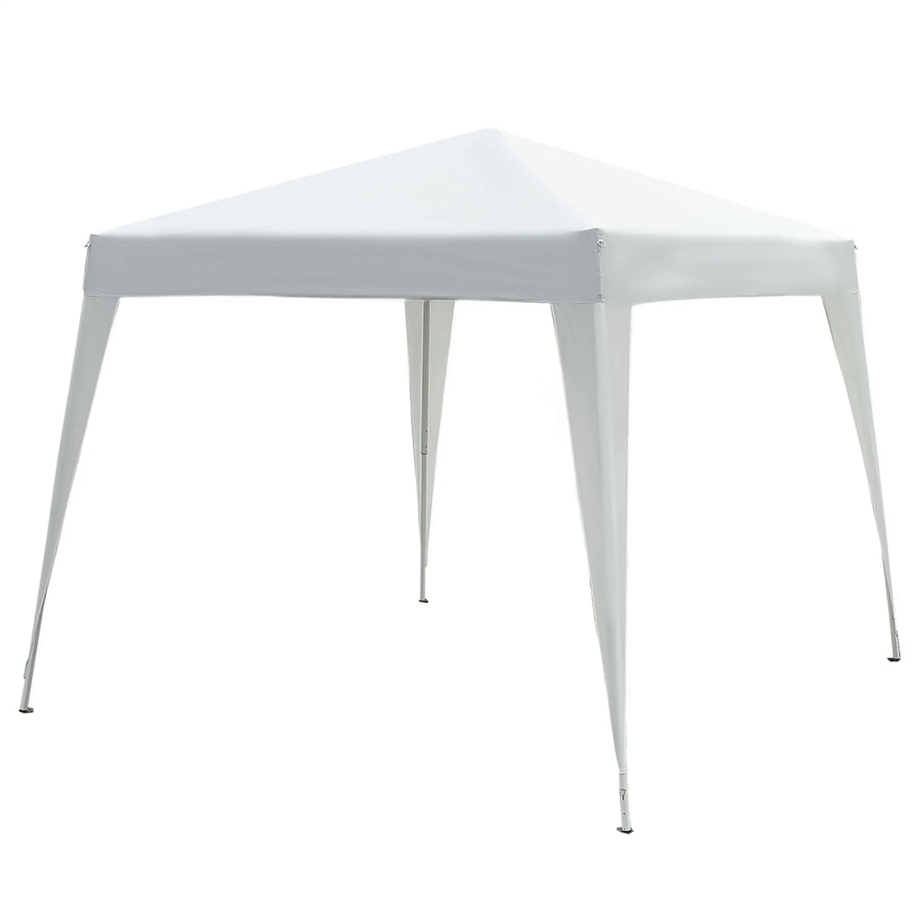 Outsunny Opvouwbare Partytent UV-bescherming wit
