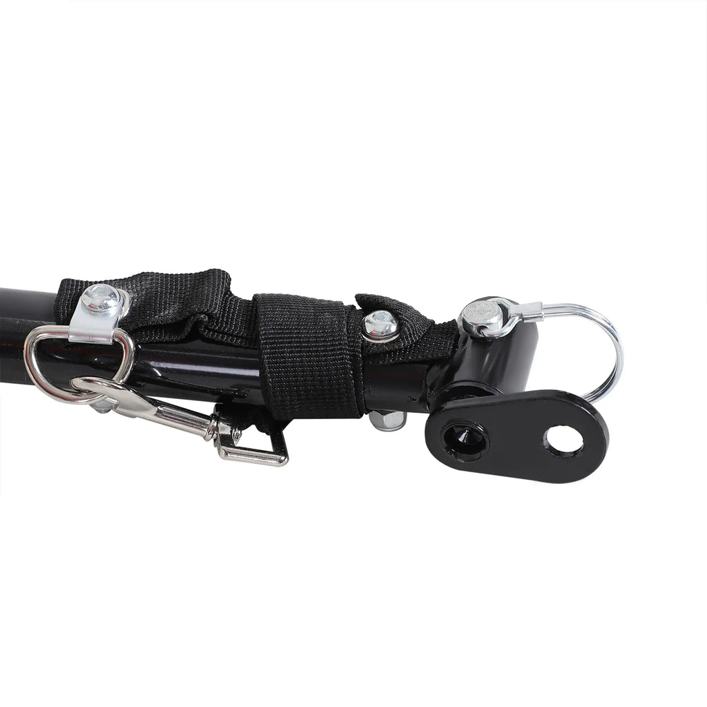 HOMCOM fietsaanhanger bagagewagen opvouwbaar grote transportbox