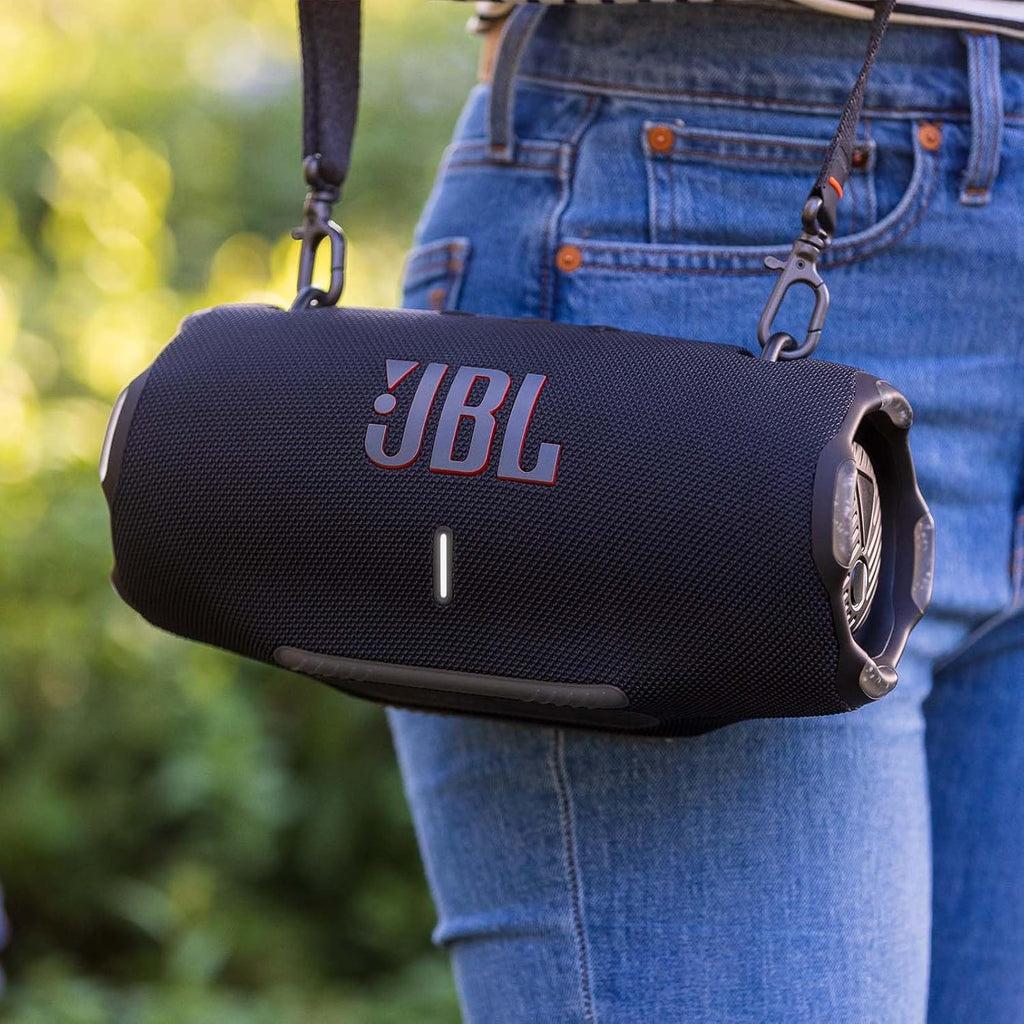 JBL Xtreme 4 Muziekbox in Camouflage – Draagbare Bluetooth-speaker met diepe bas, AI Sound Boost en geïntegreerde powerbank – Water- en stofbestendig – 24 uur afspeeltijd