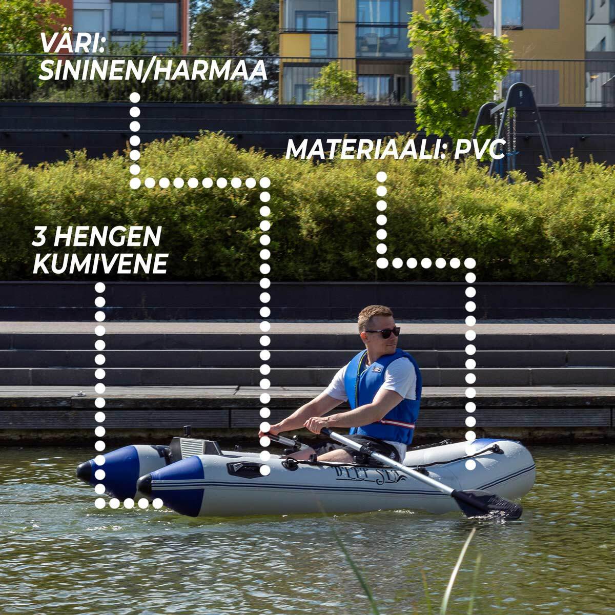 Deep Sea Opblaasboot Pro, 2 personen