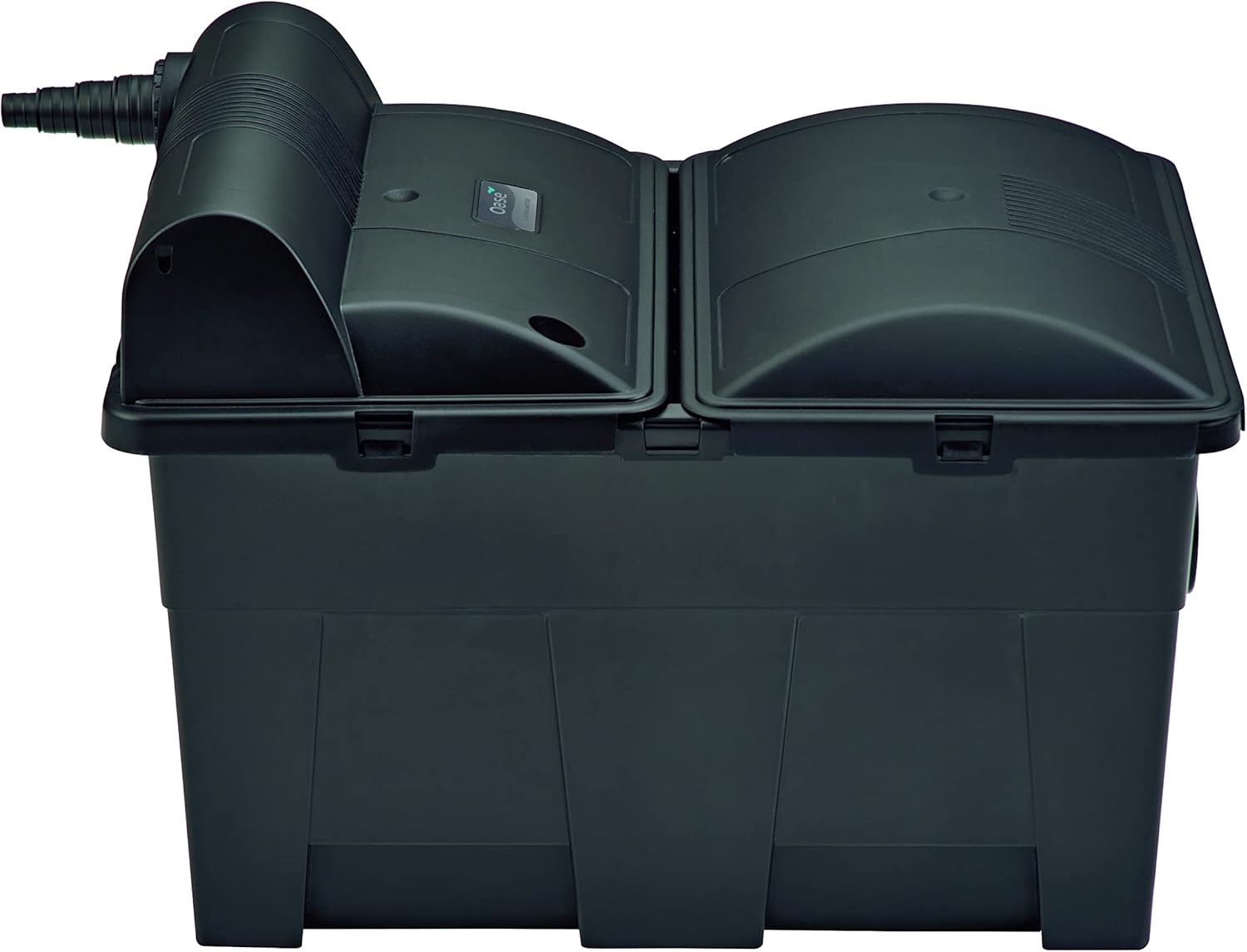 OASE 51096 Filter- en beeklooppomp AquaMax Eco Classic 5500, 5300 l/u pompcapaciteit, energiebesparende beeklooppomp, vijverpomp, filter, pomp, beekloop, donkergrijs