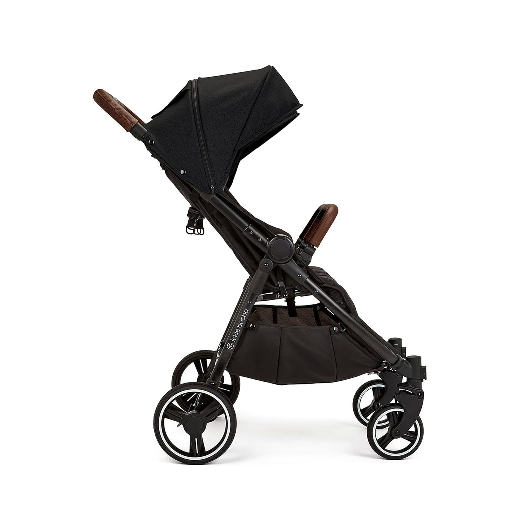 Venus Max Duo Buggy - geschikt vanaf de geboorte tot 15 kg (ongeveer 3 jaar), compacte, lichte, opvouwbare tweelingbuggy, inclusief regenhoes en voetenzak (Biscuit)