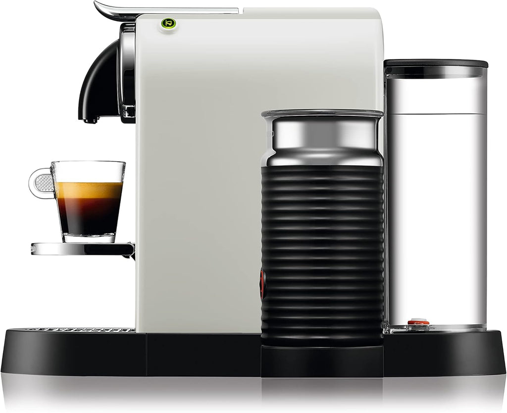 Nespresso De'Longhi EN267.BAE Citiz koffiezetapparaat met melkopschuimer, energiebesparende functie, 1710W, 1 liter, 37.2 x 21.8 x 27.7 cm, zwart