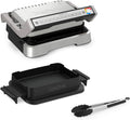 Tefal OptiGrill 4in1 Contactgrill met Bakplaat, Opklapbaar, Tafelgrill, 9 Programma's, Gaarheidsindicator, Elektrische grill, Oven, GC776D10