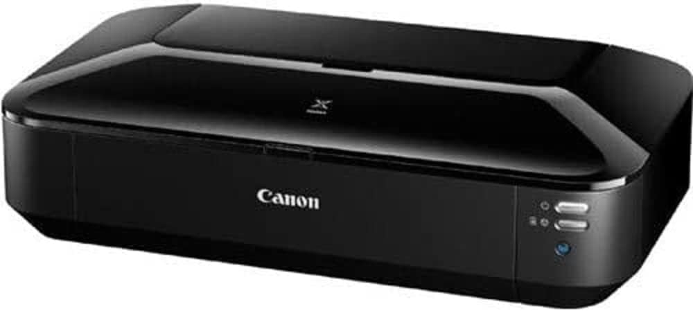 Canon PIXMA iX6850 printer, kleureninkjet multifunctioneel apparaat DIN A3+ (kantoorprinter, fotoprint, tekstprint, 9.600 x 2.400 DPI, wifi, WLAN, USB, 5 afzonderlijke inkten, direct printen, print-app) zwart