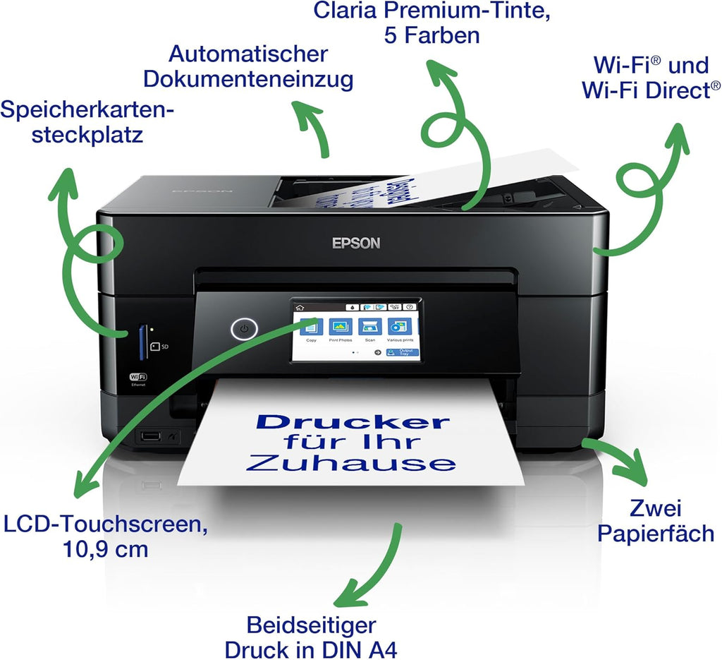 Epson Expression Premium XP-7100 draadloze A4-multifunctionele inkjetprinter