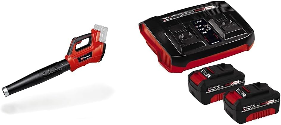 Einhell Professional Accu-bladblazer GP-LB 36/210 Li E-Solo Power X-Change (Lithium-Ion, blaasvermogen van 816 m³/u, turboschakelaar, 3-traps + afneembare buis, zonder accu en oplader)