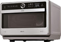 Bauknecht Jet Chef MW 179 IN Rvs 5-in-1 Multifunctionele Magnetron/ 1000 W/ 33 L Gaarruimte/Hete lucht 1500 Watt/ Kwartsgrill 1200 W/DualCrisp/ Stoomkoken/Smelt- en Snelontdooifunctie