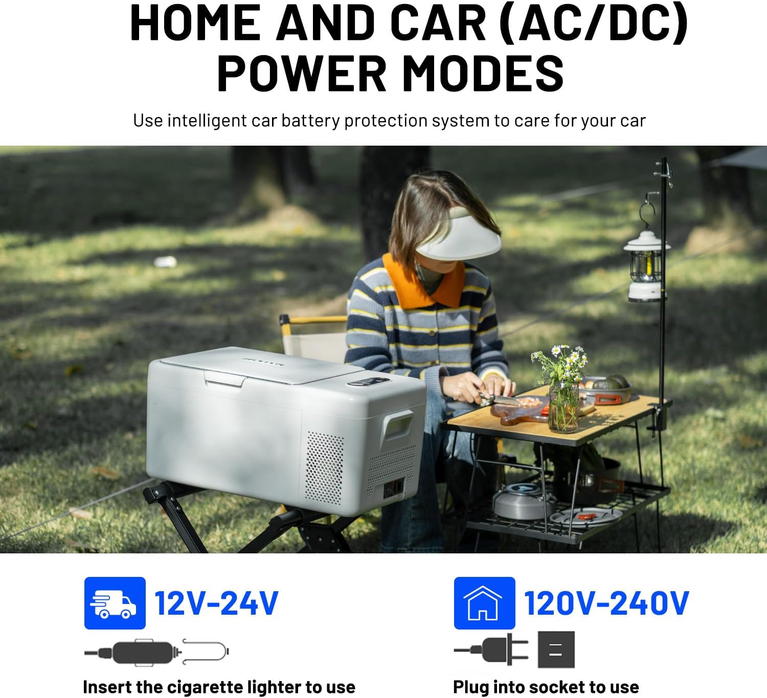 Alpicool C12 12L koelbox 12 V mini koelkast elektrische compressor auto koelkast camping vriezer kleine draagbare voor auto, vrachtwagen, boot, camper met USB-aansluiting