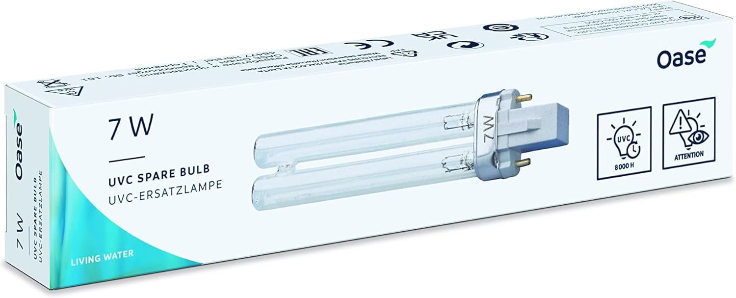 OASE 50499 Drukfilter BioPress Set 4000, vijverfilter filterset voor effectieve en snelle algenbestrijding, complete set incl. filterpomp en UVC-reiniger
